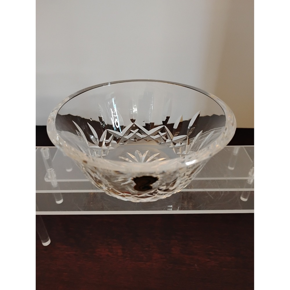 Waterford Crystal Small Nut Candy Bowl Handmade Ireland Cut Glass 4 Inch